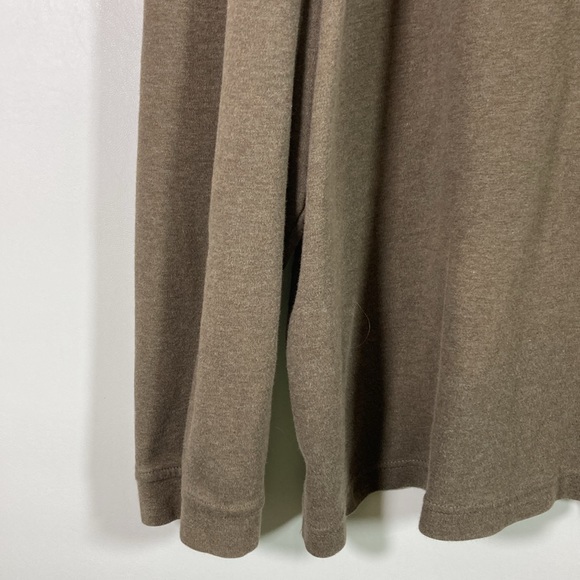 Izod Men Long Sleeve Collar Two Button Placket Shirt Size XL - Picture 3 of 9